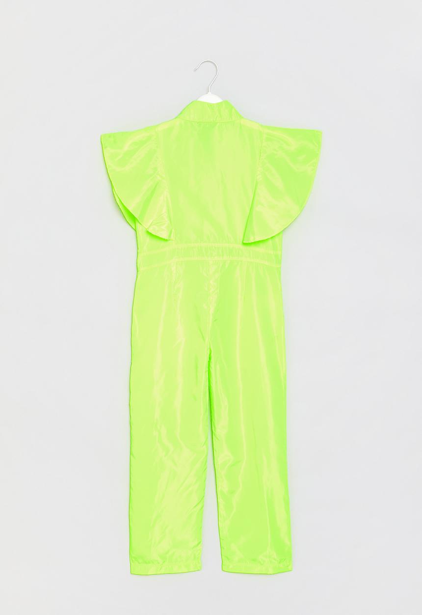 Pop Candy - Frilled jumpsuit - green