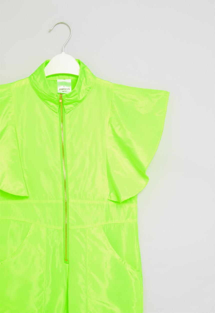 Pop Candy - Frilled jumpsuit - green