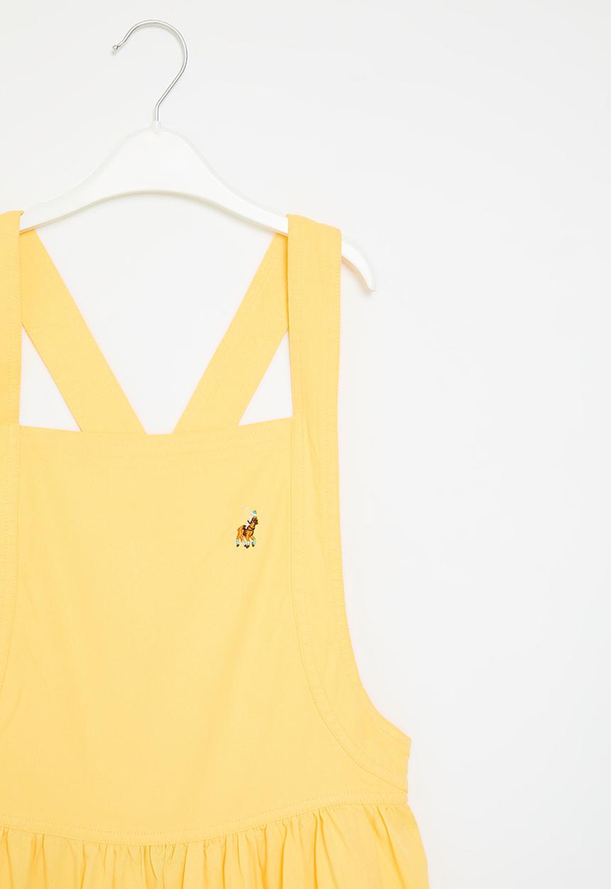 POLO - Girls sabrian pinafore - yellow