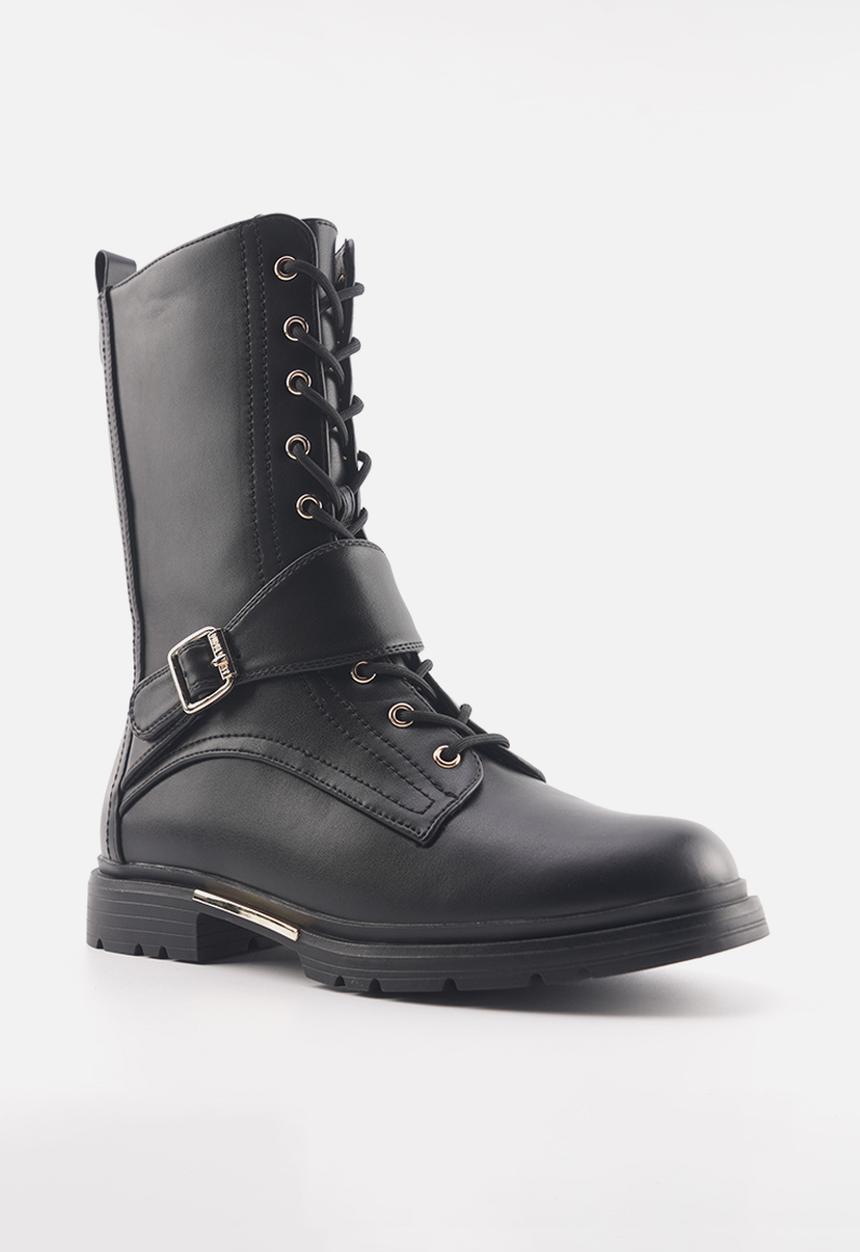 Nine West - Dealon lace up boot - black