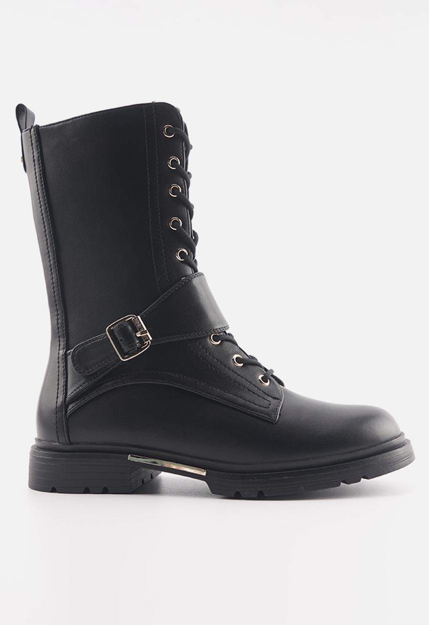 Nine West - Dealon lace up boot - black