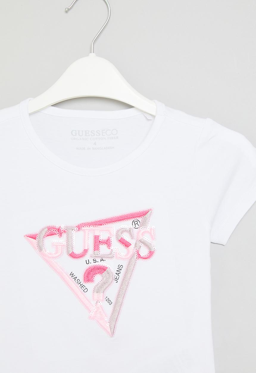 GUESS - Ss T-shirt - pure white