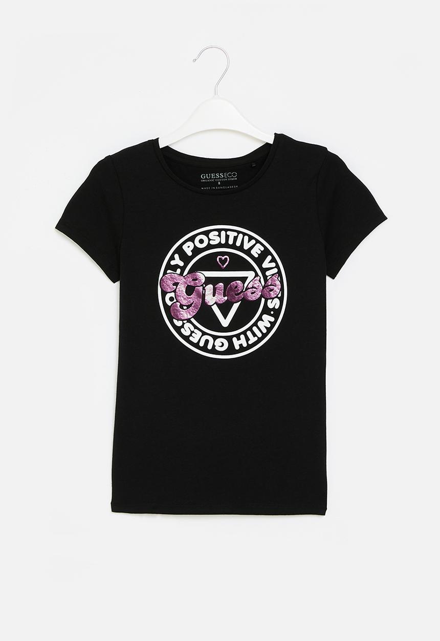 GUESS - Short sleeve T-shirt - jet black 