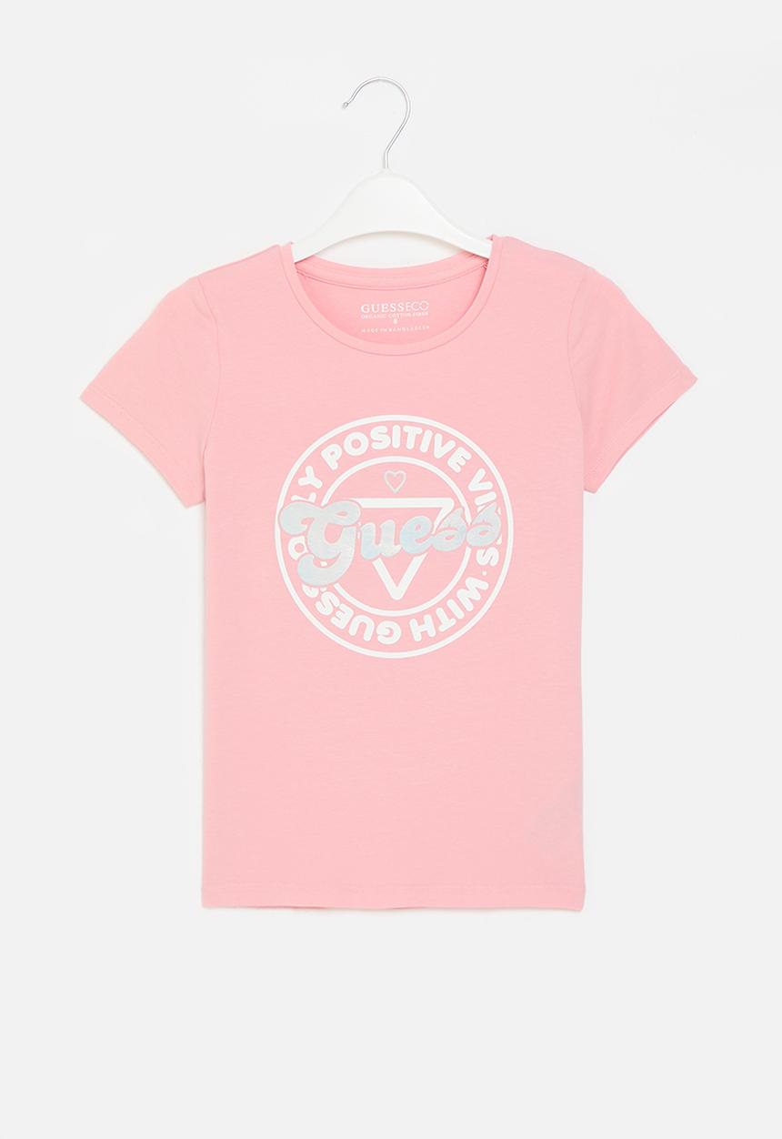GUESS - Short sleeve T-shirt - sweet pink