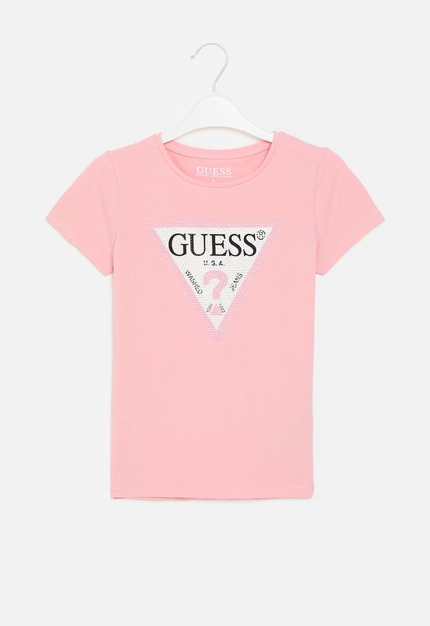 GUESS - Short sleeve T-shirt - sweet pink