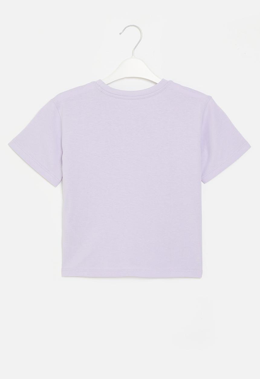 GUESS - Short sleeve T-shirt - new light lilac