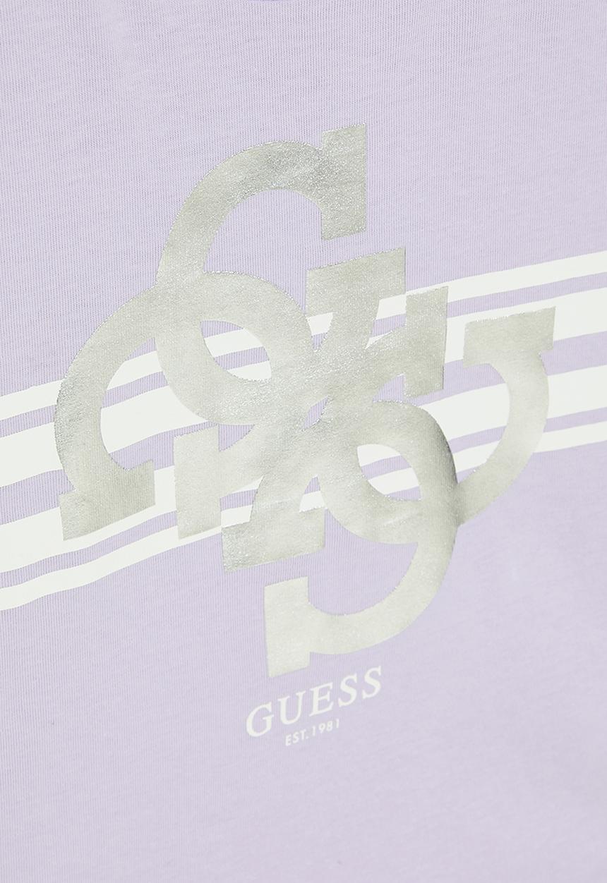 GUESS - Short sleeve T-shirt - new light lilac