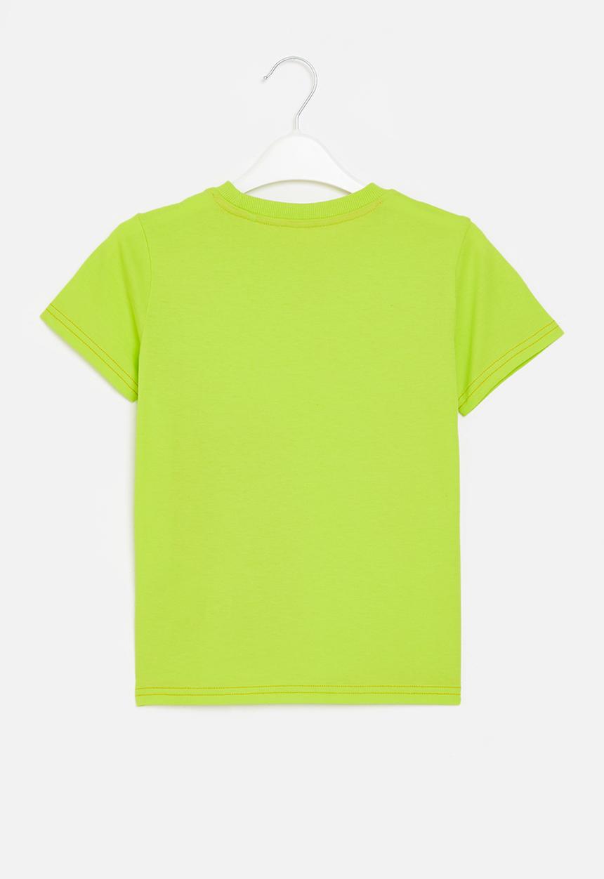 GUESS - Short sleeve T-shirt - neon swoosh