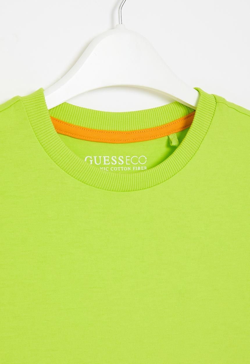 GUESS - Short sleeve T-shirt - neon swoosh