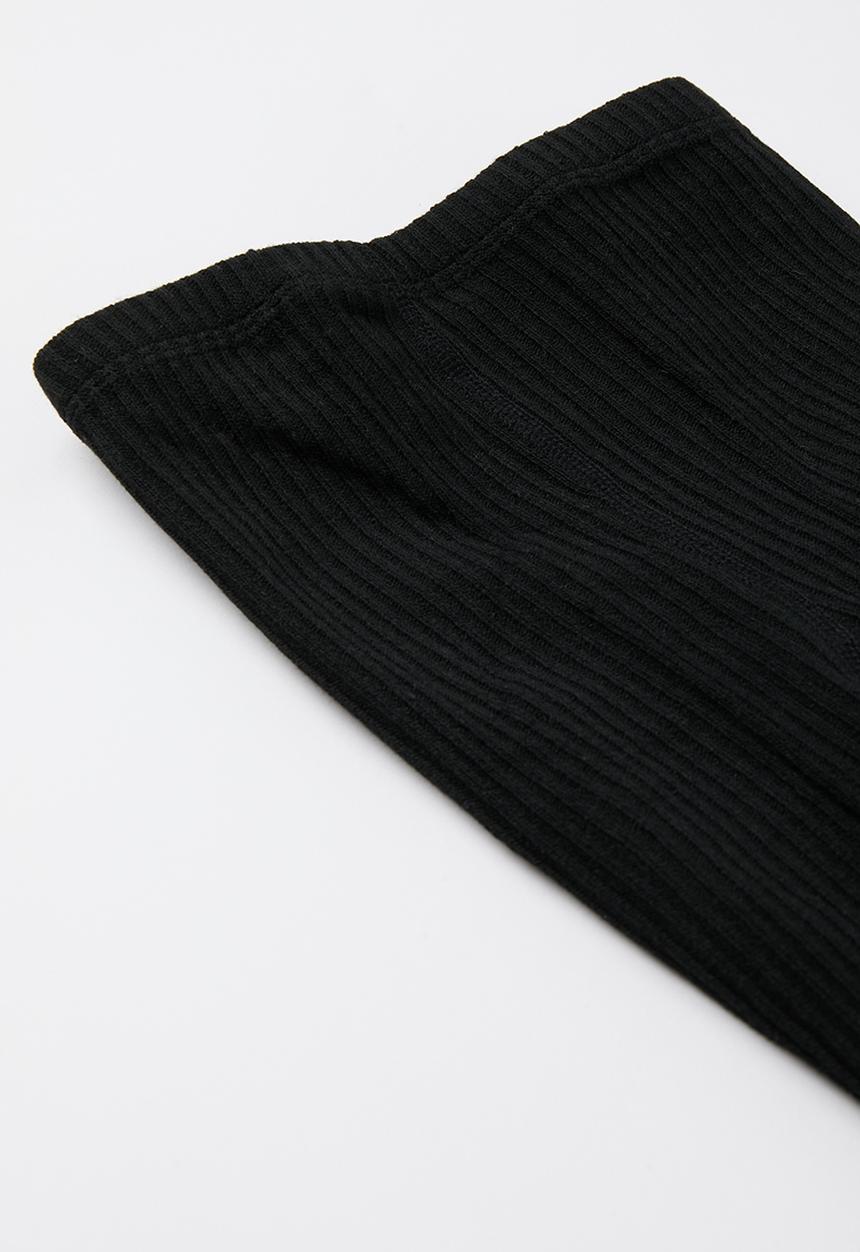 Pop Candy - Ribbed tights - black