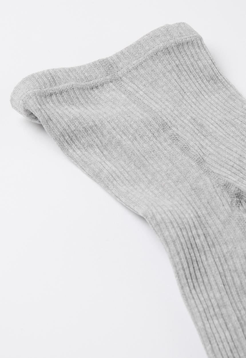 Pop Candy - Ribbed tights - grey