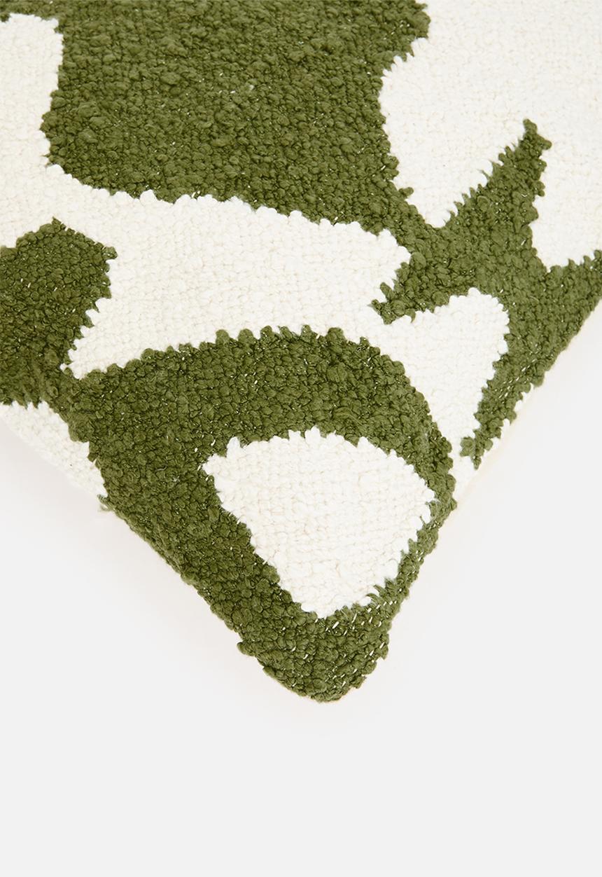 Sixth Floor - Borealis Cushion Cover - Green