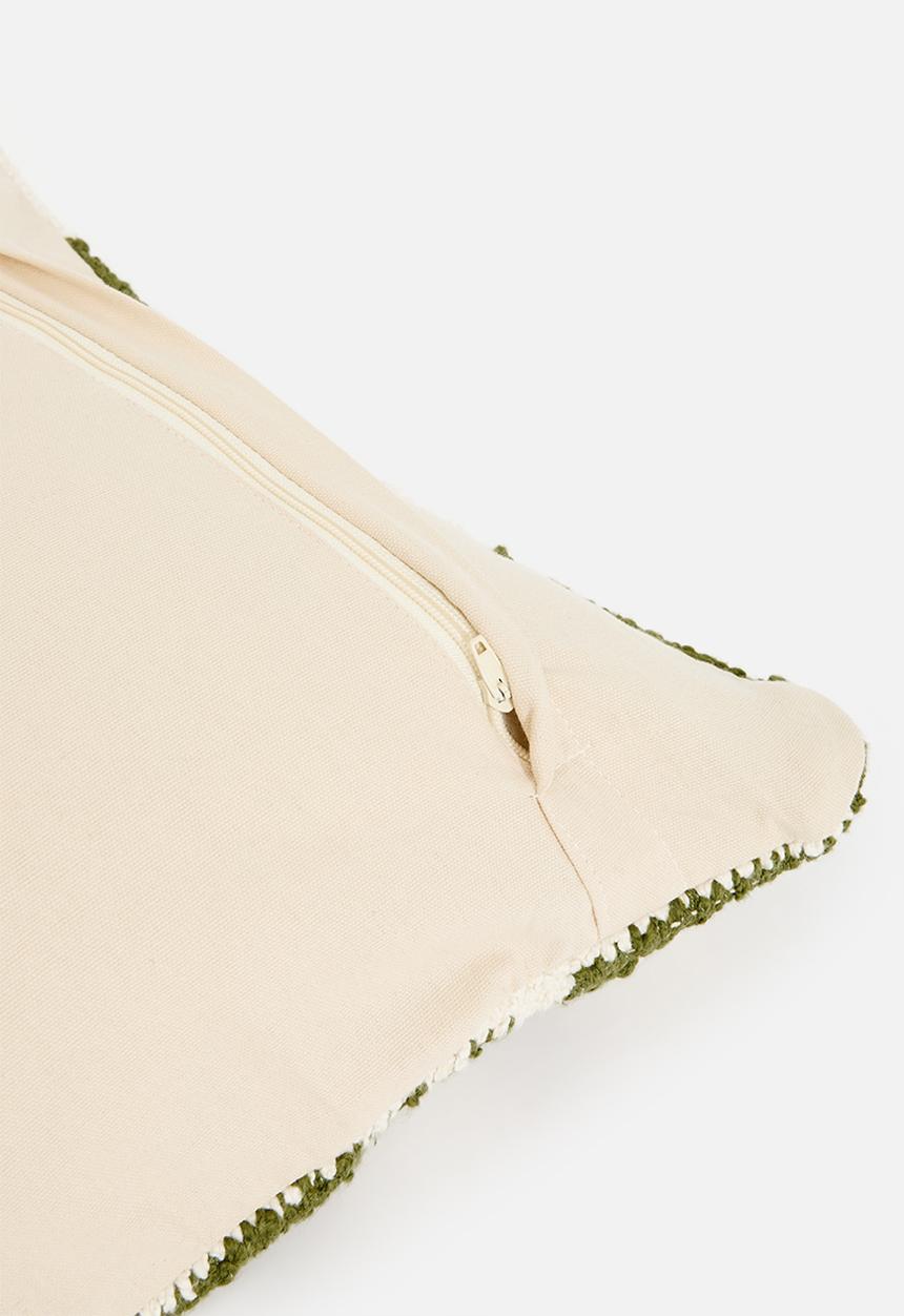 Sixth Floor - Borealis Cushion Cover - Green