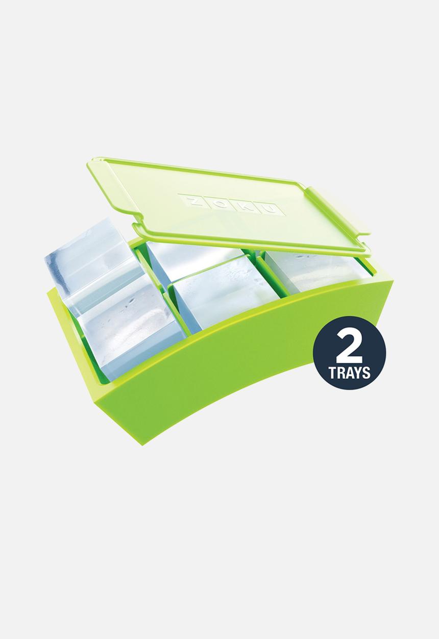 Zoku - Jumbo Ice Trays set/2- Green