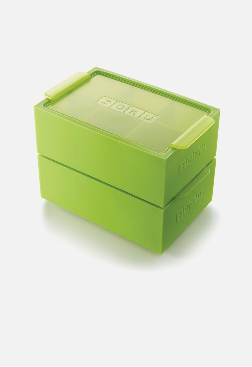 Zoku - Jumbo Ice Trays set/2- Green