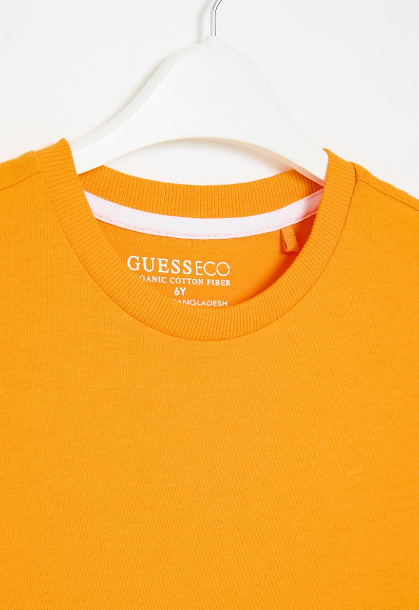 GUESS - Short sleeve T-shirt - boca yellow