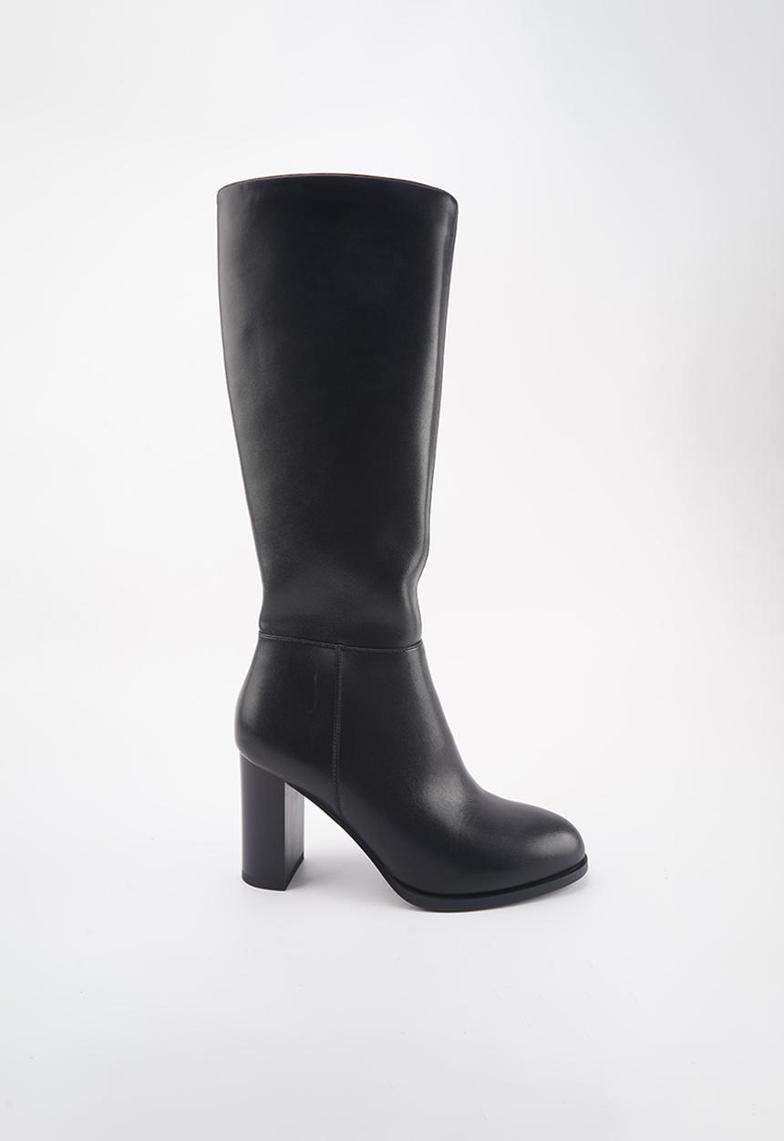 Nine West - Ovetta blockheel boot - black