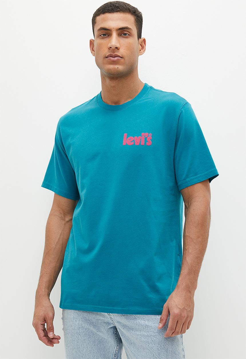 Levi’s® - Short sleeve relaxed fit tee za - core poster logo o