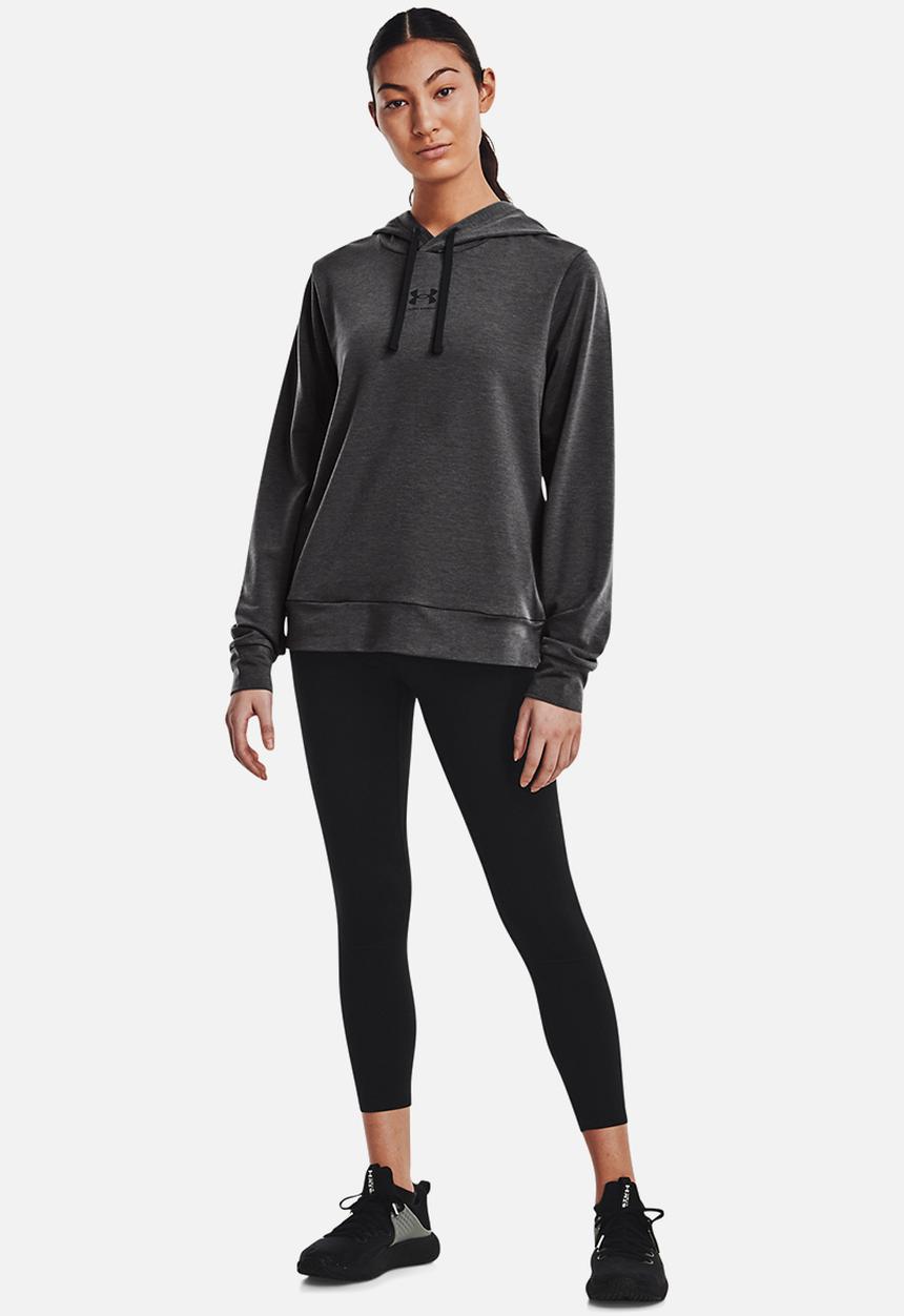 Under Armour - Rival terry hoodie - jet gray/black