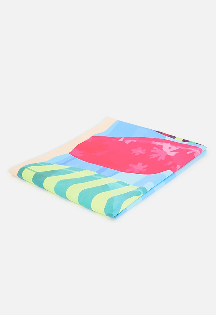 Pop Candy - Beach towel - blue
