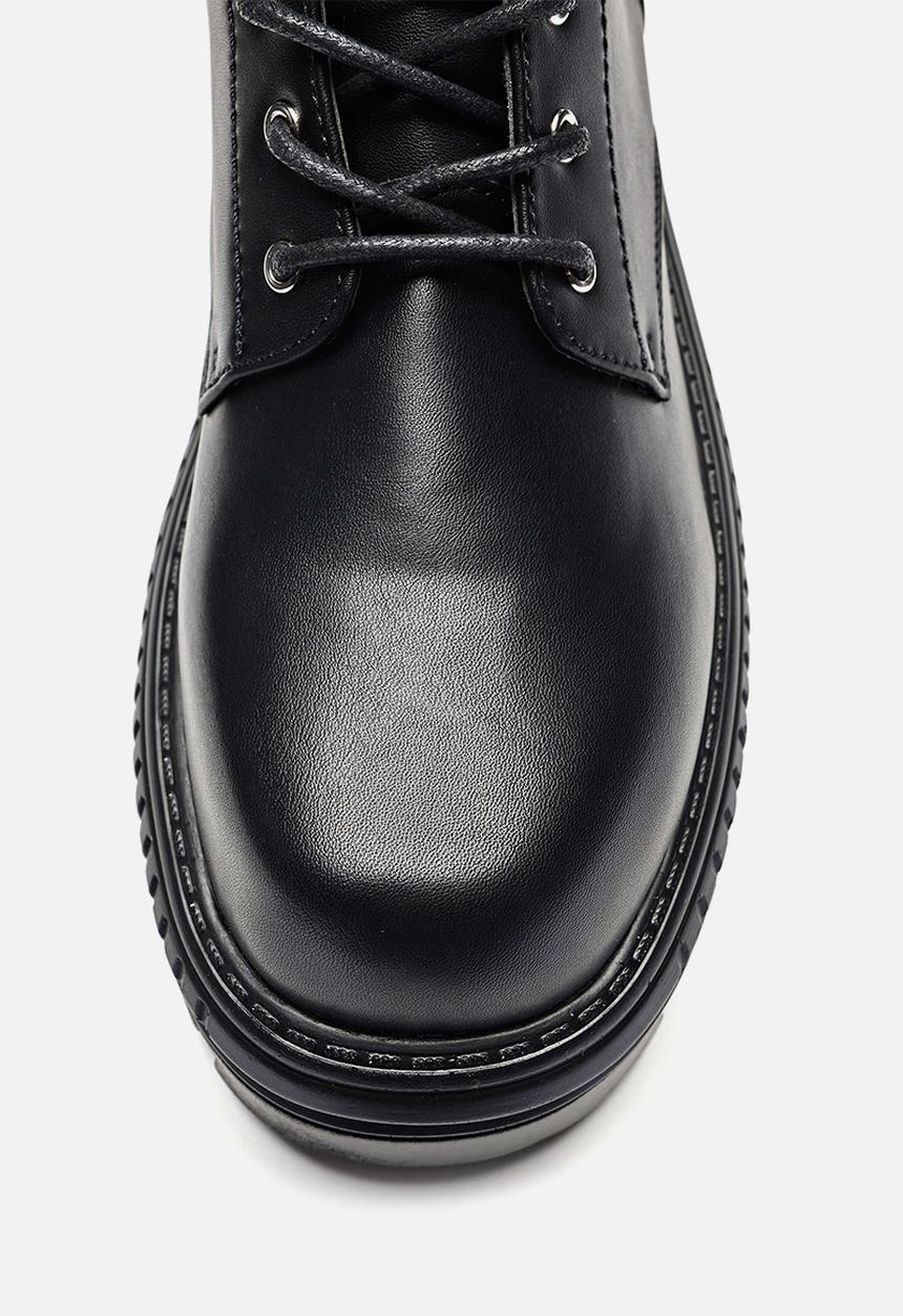 Koi Footwear - Talwar chunky stomper boot - black