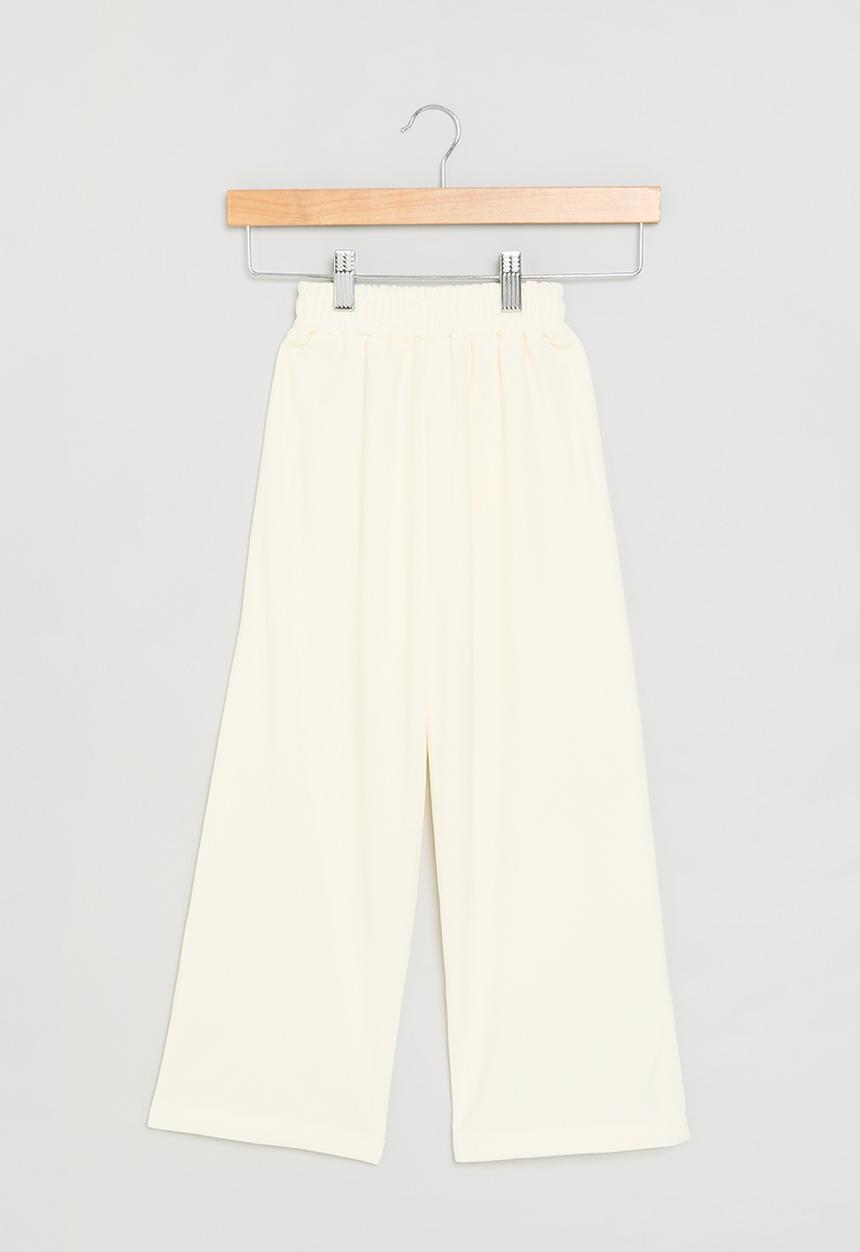 Pop Candy - Wide leg pants - white