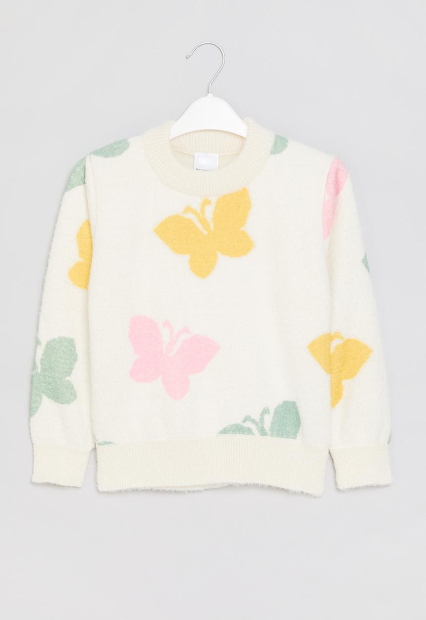 Pop Candy - Butterfly jersey - white