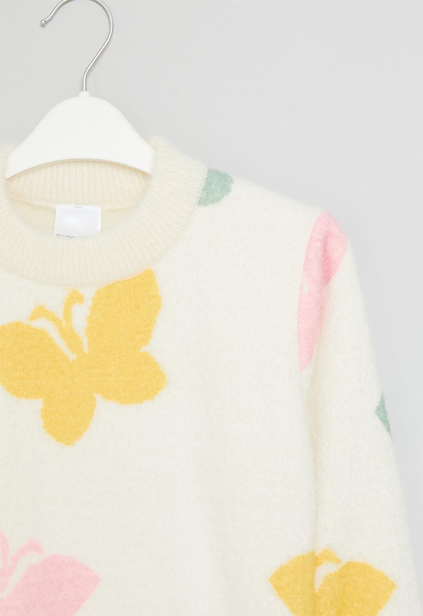 Pop Candy - Butterfly jersey - white
