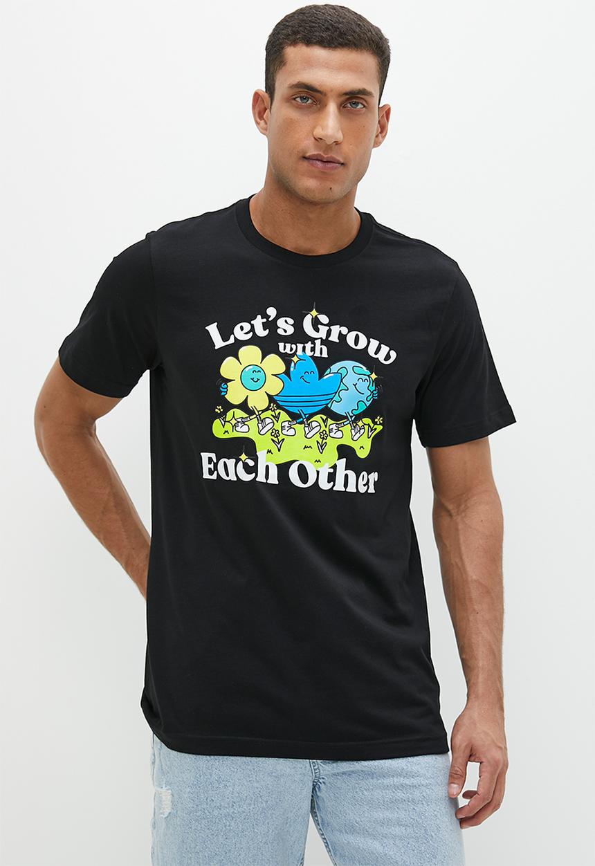 adidas Originals - Grow together tee  - black
