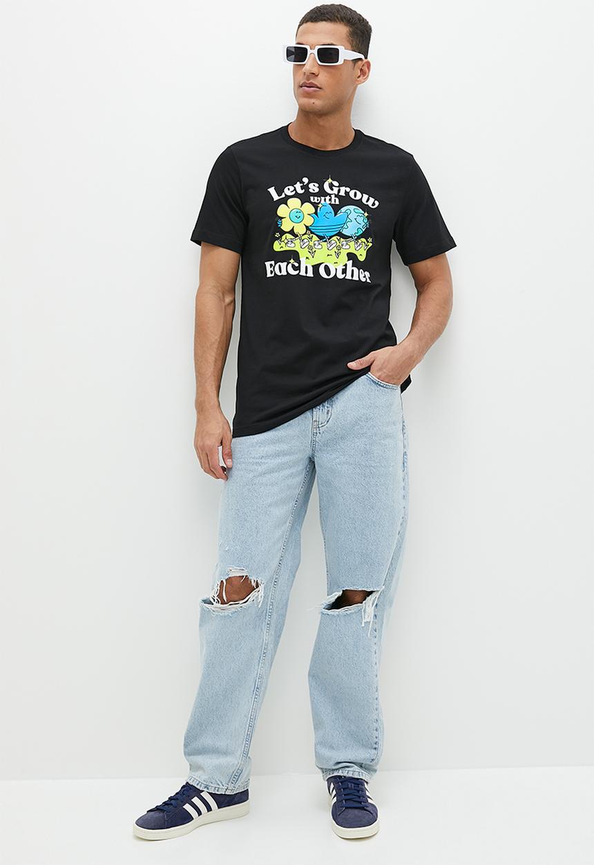 adidas Originals - Grow together tee  - black