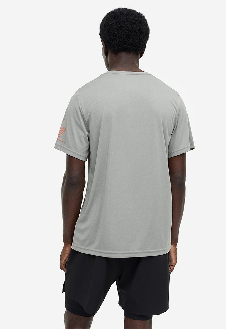H&M - Drymove™ sports top - grey develop