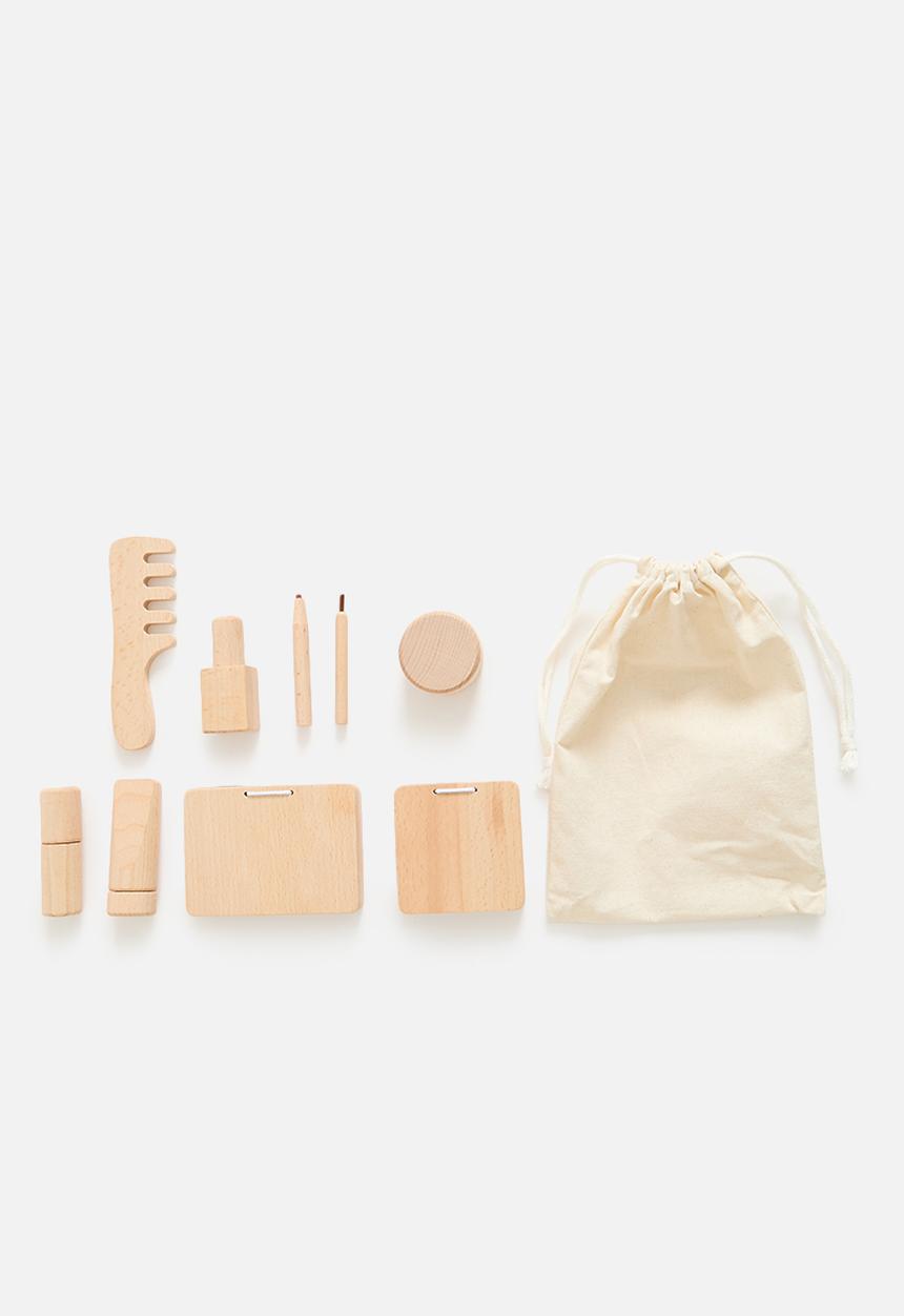 Pop Candy - Wooden makeup set - brown