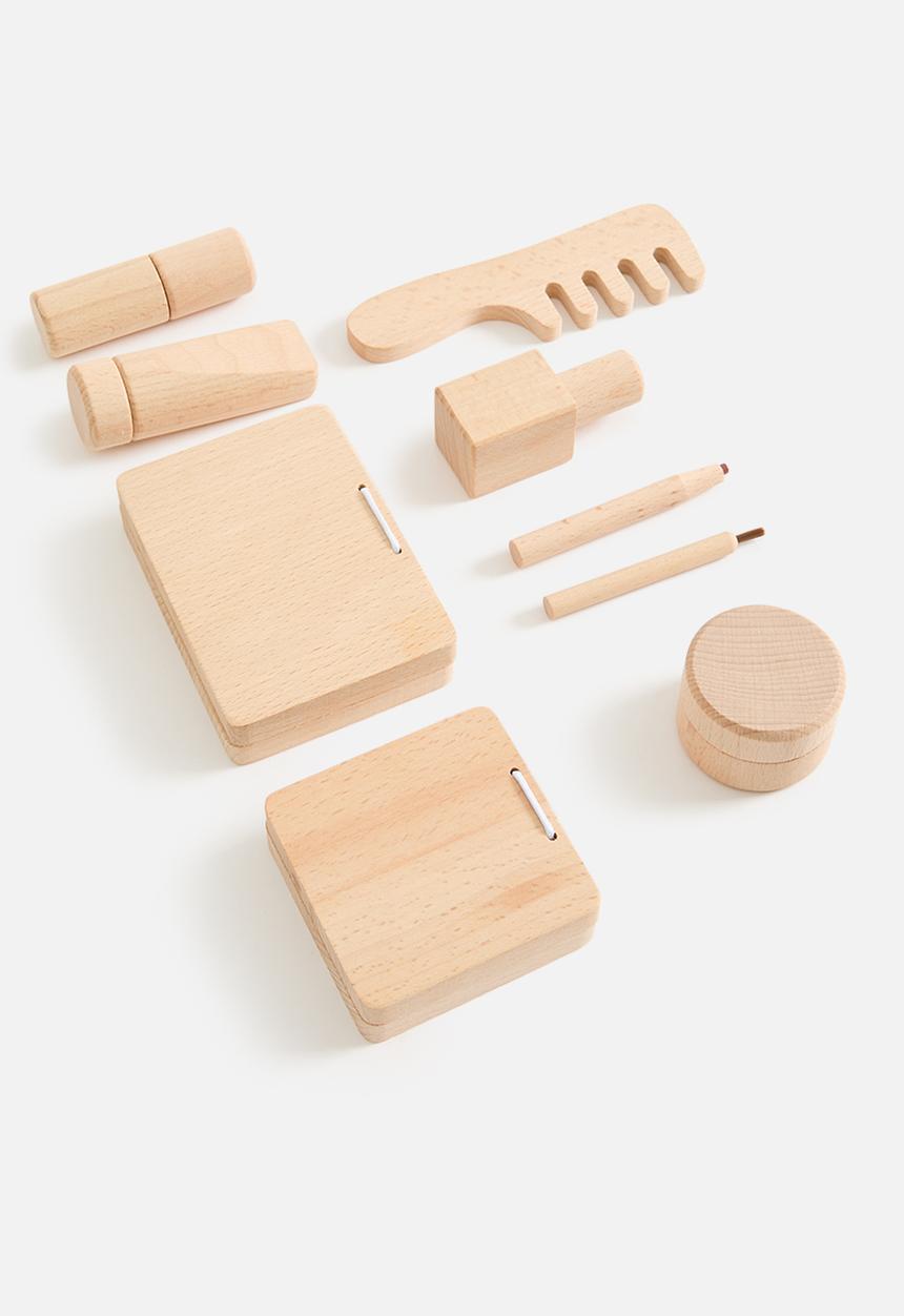 Pop Candy - Wooden makeup set - brown