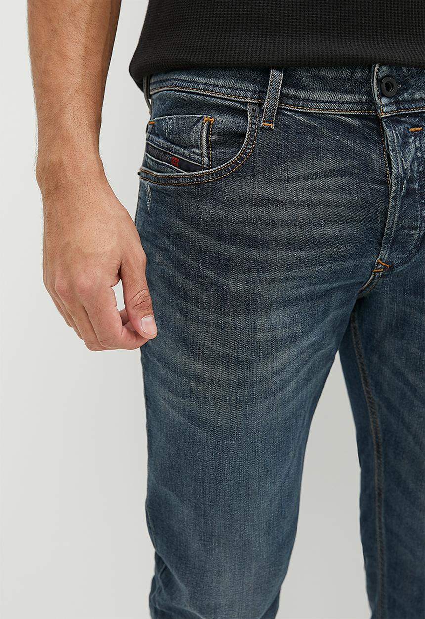 Diesel  - Sleenker l.32 trousers - denim