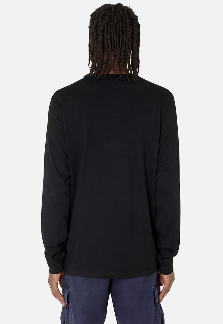 Diesel  - T-just-ls-e7 camiseta - black 