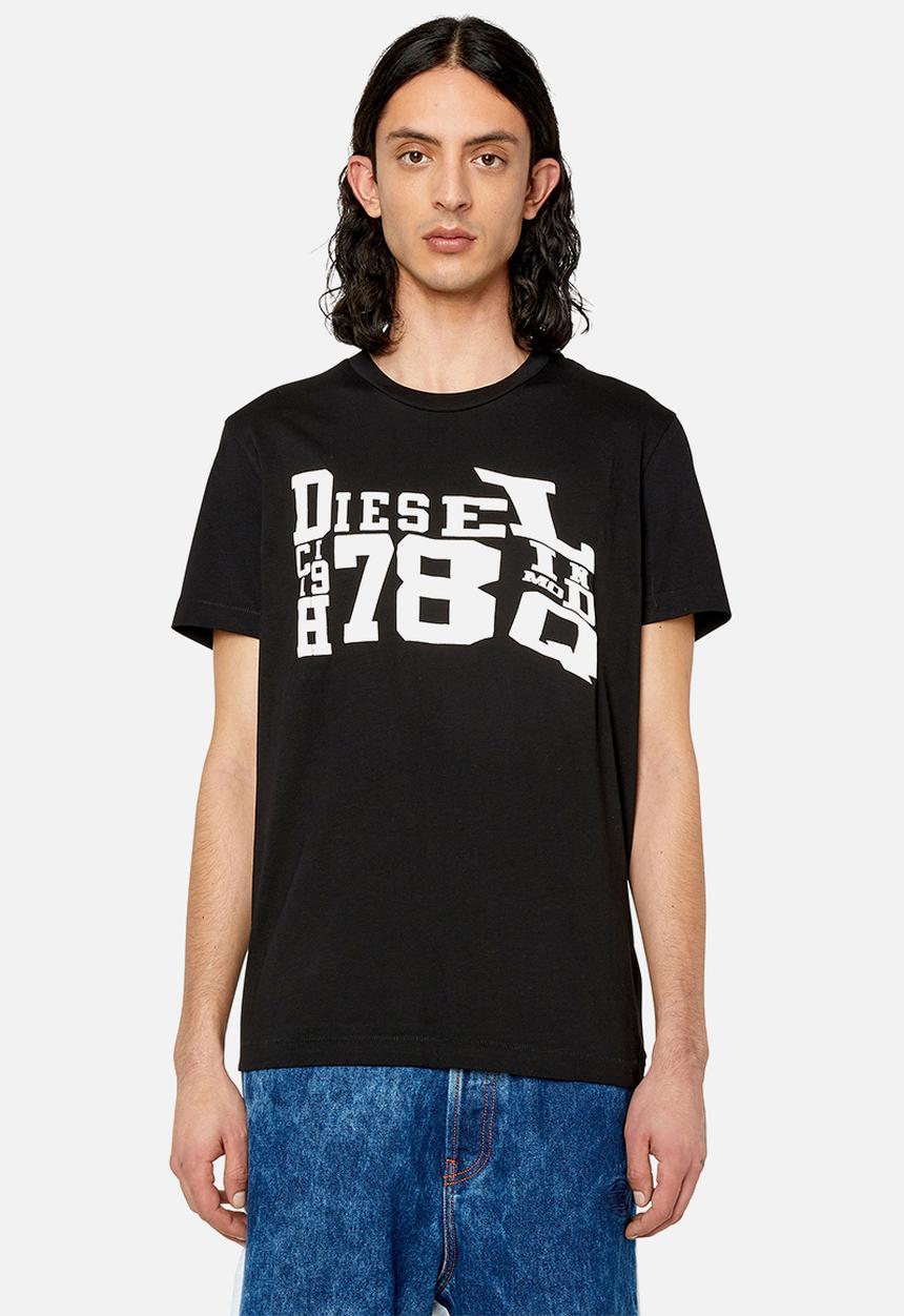 Diesel  - T-diegor-g7 T-shirt - black 