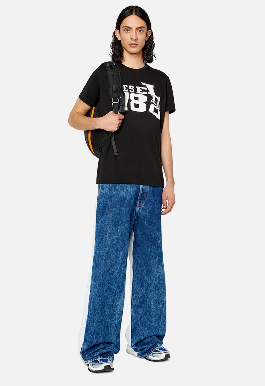 Diesel  - T-diegor-g7 T-shirt - black 