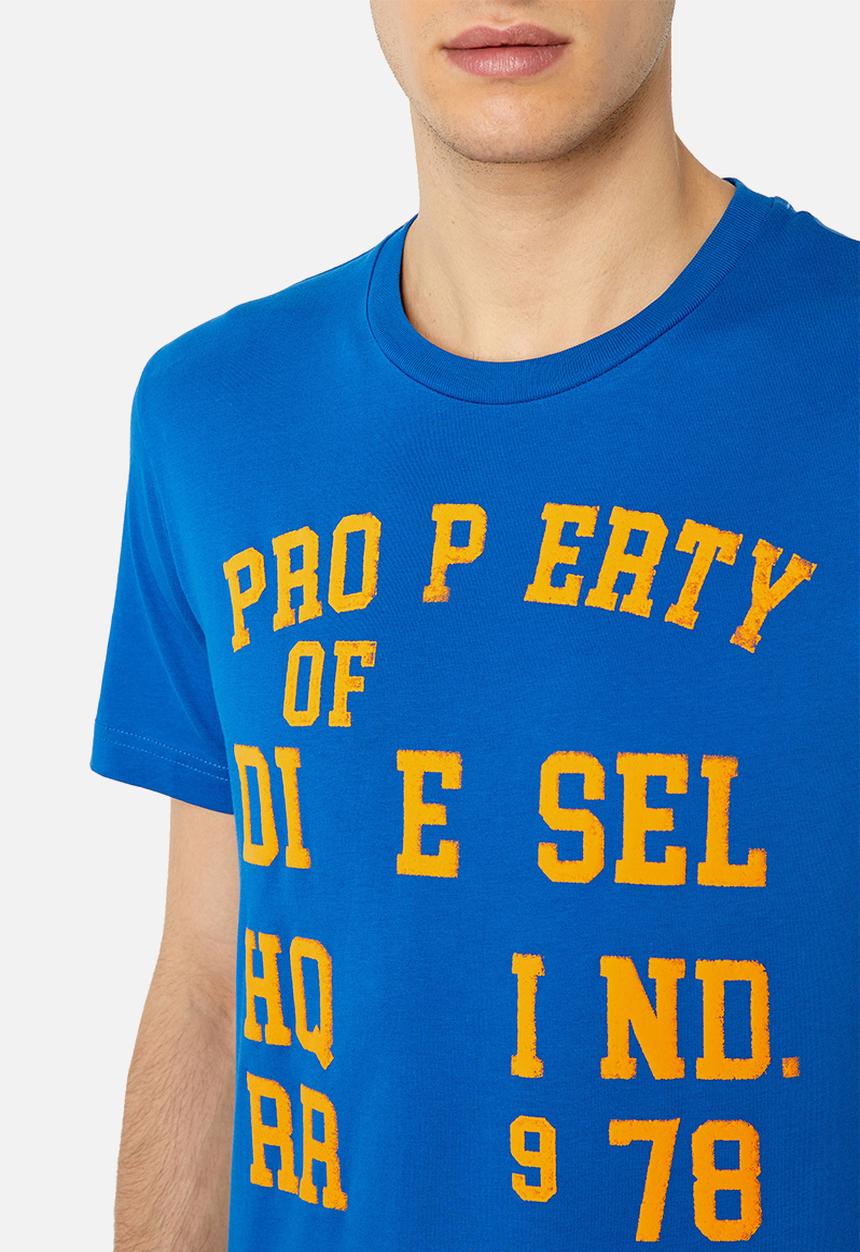 Diesel  - T-diegor-k59 T-shirt - blue 