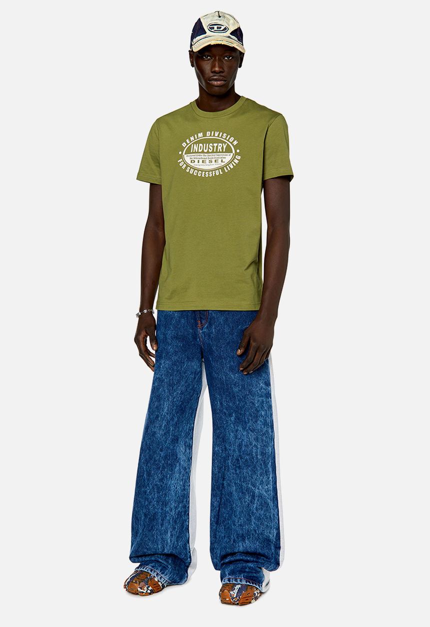 Diesel  - T-diegor-k60 T-shirt - olive 