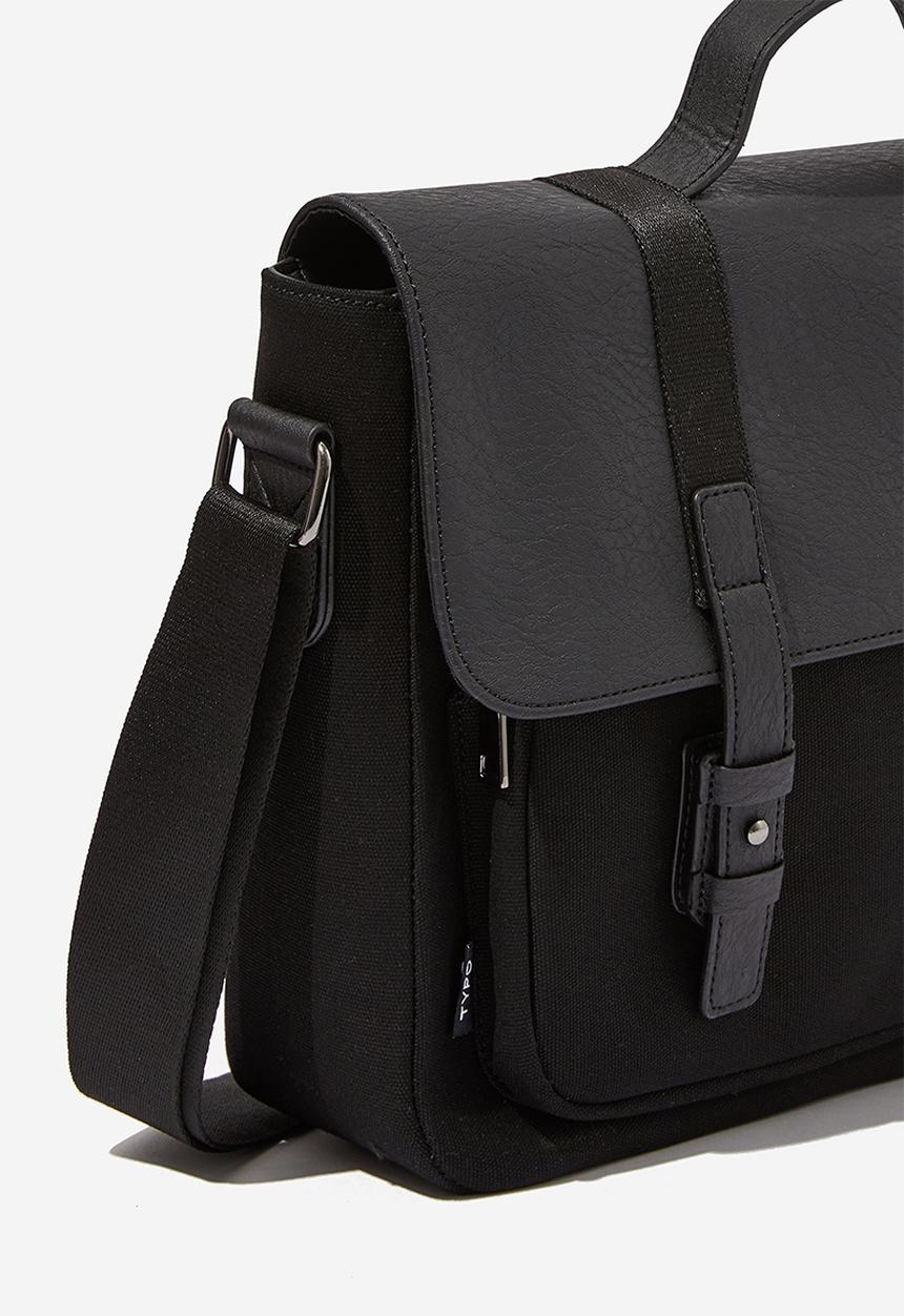 Typo - Arthur Satchel Crossbody - Black