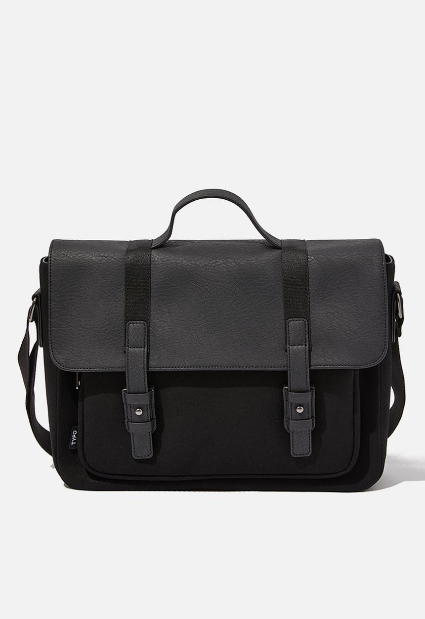 Typo - Arthur Satchel Crossbody - Black
