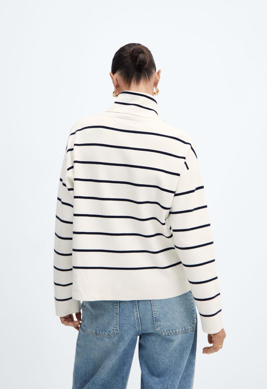 MANGO - Sweater estribor - midnight navy