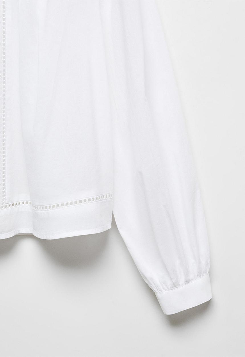 MANGO - Blouse loli-h - white
