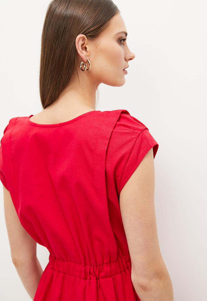 AMANDA LAIRD CHERRY - Branco - Red Slub