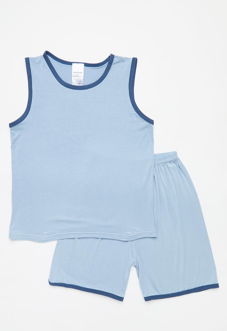 Pop Candy - Sleeveless pj set - blue