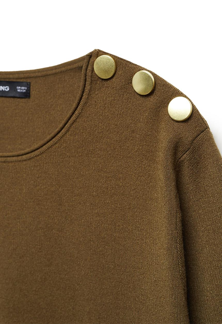 MANGO - Sweater babor - beige/khaki