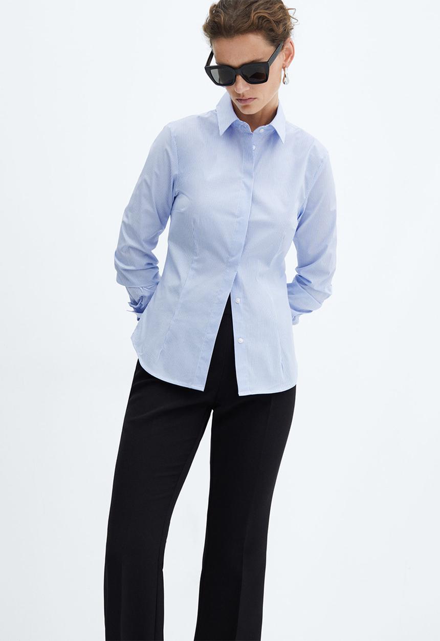 MANGO - Shirt sofia - medium blue