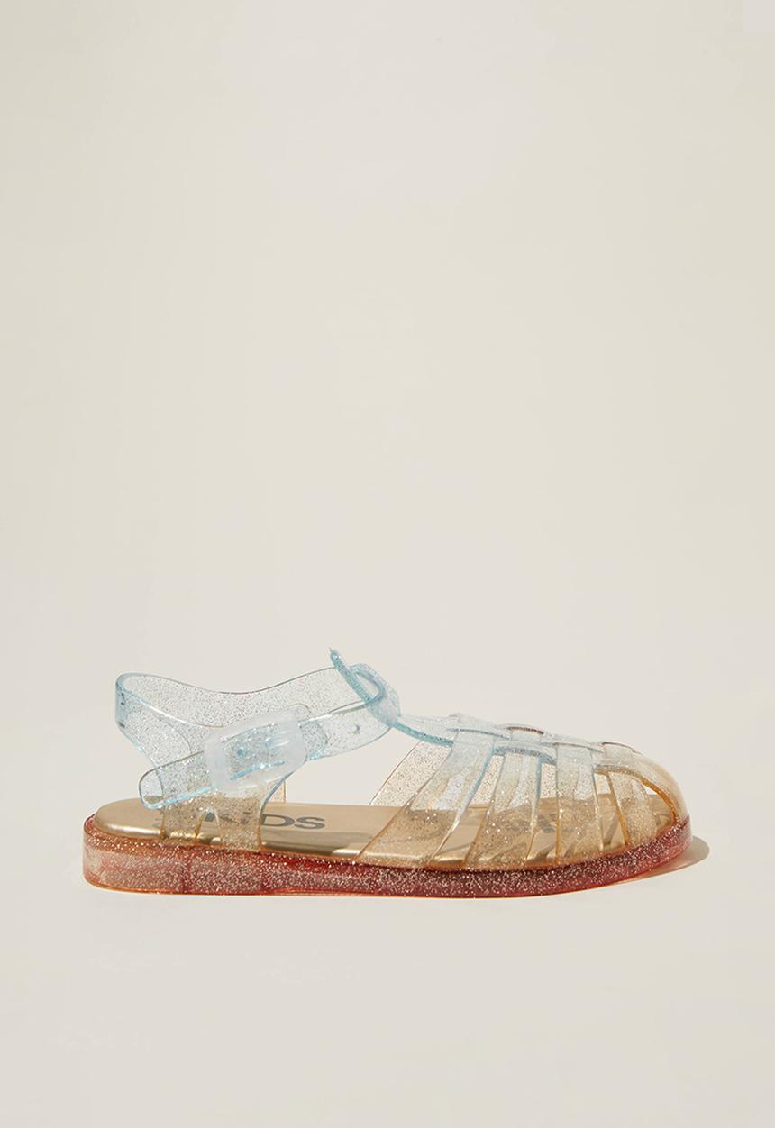 Cotton On - Elsie jelly sandal - rainbow glitter