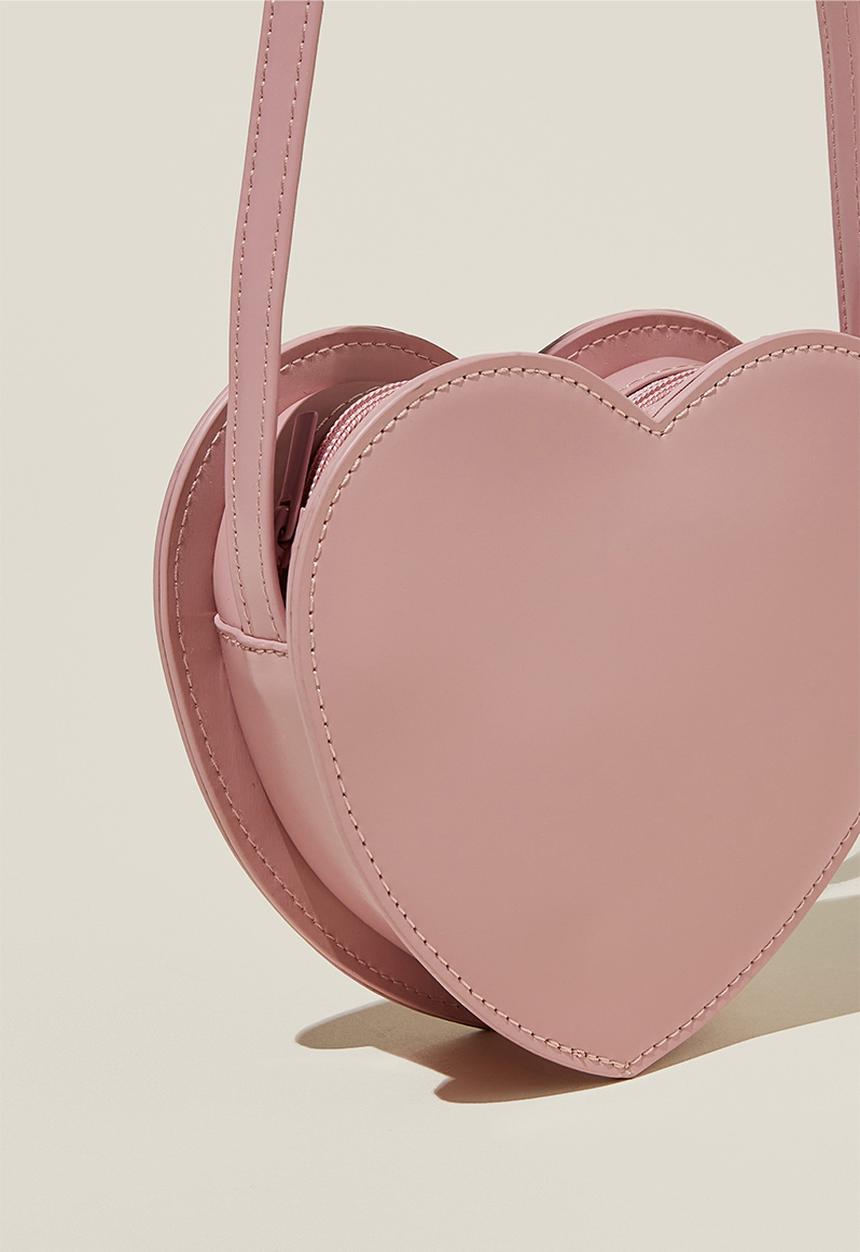 Cotton On - Hazel heart cross body bag - zephyr