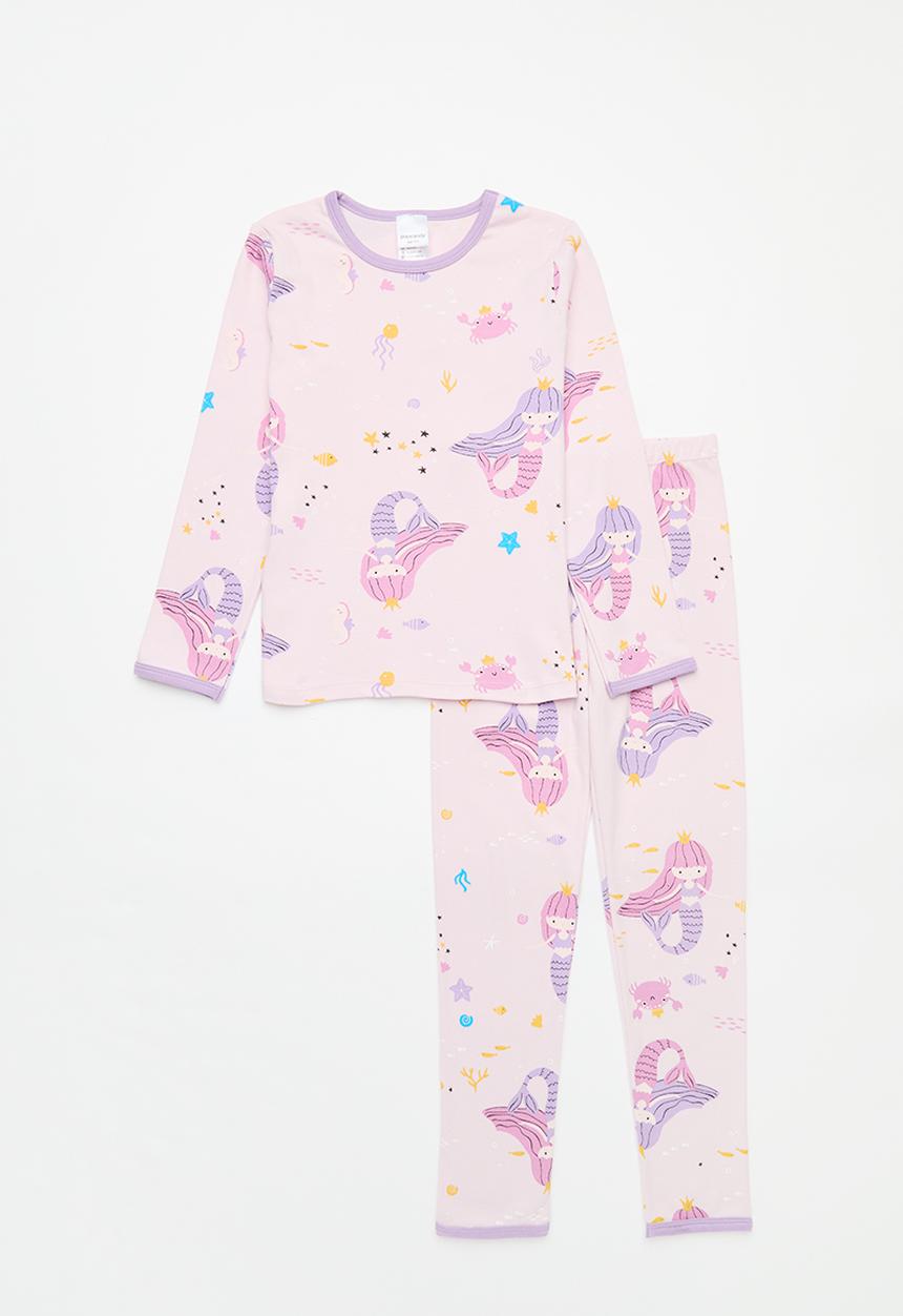 Pop Candy - Printed pj set - purple multi